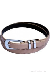 Contra Women Beige Artificial Leather Belt(Beige)